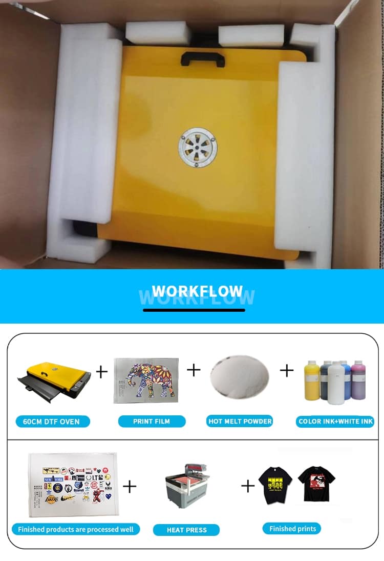 Package of A3 dtf oven