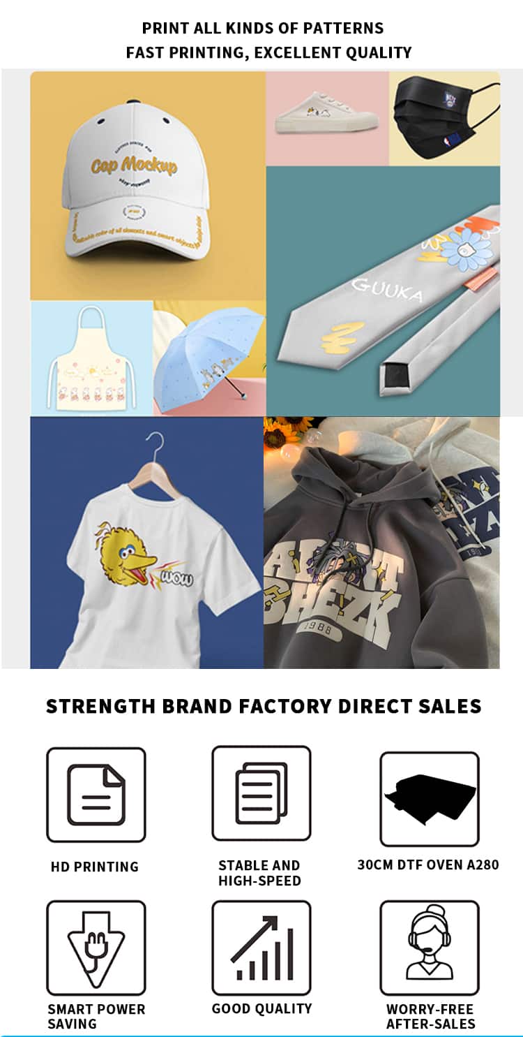 Application of the A3 dtf oven