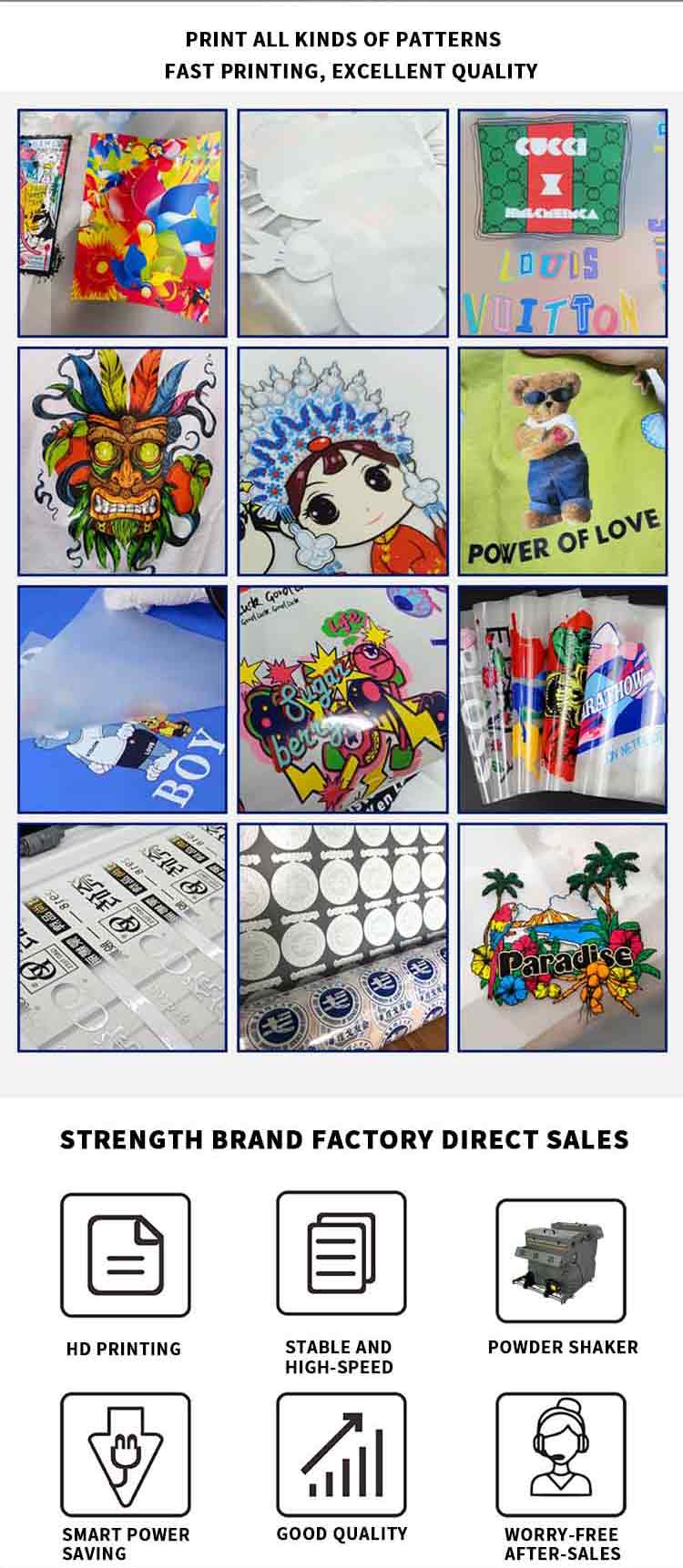 Application of dtf shaker powder machine