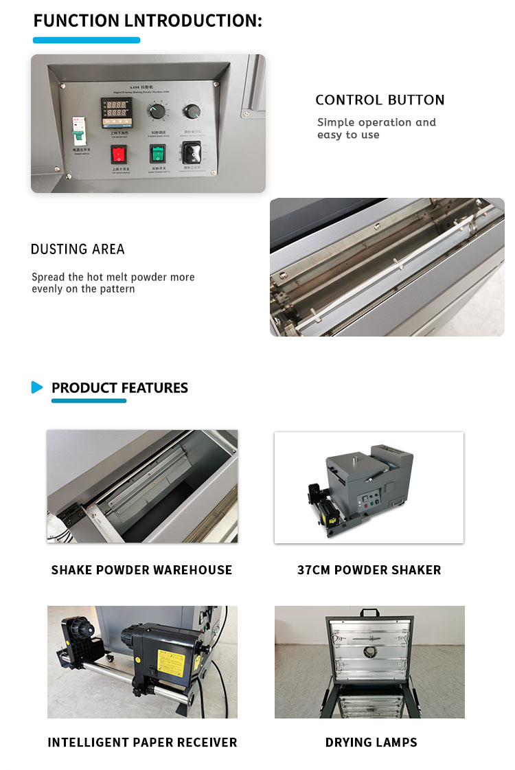 A3 dtf shaker induction