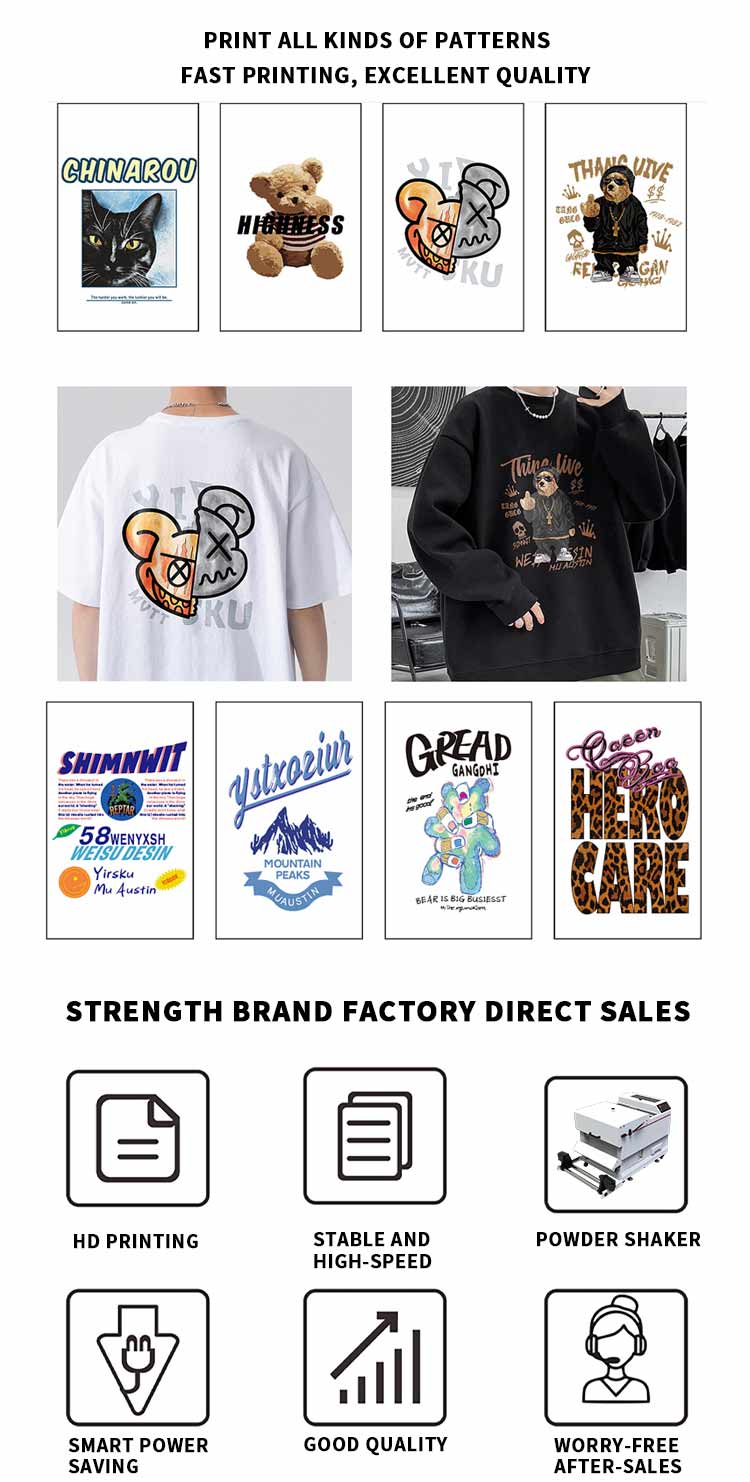 Application of dtf shaker 