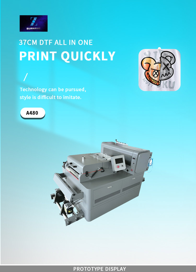 A3 dtf printer all in one