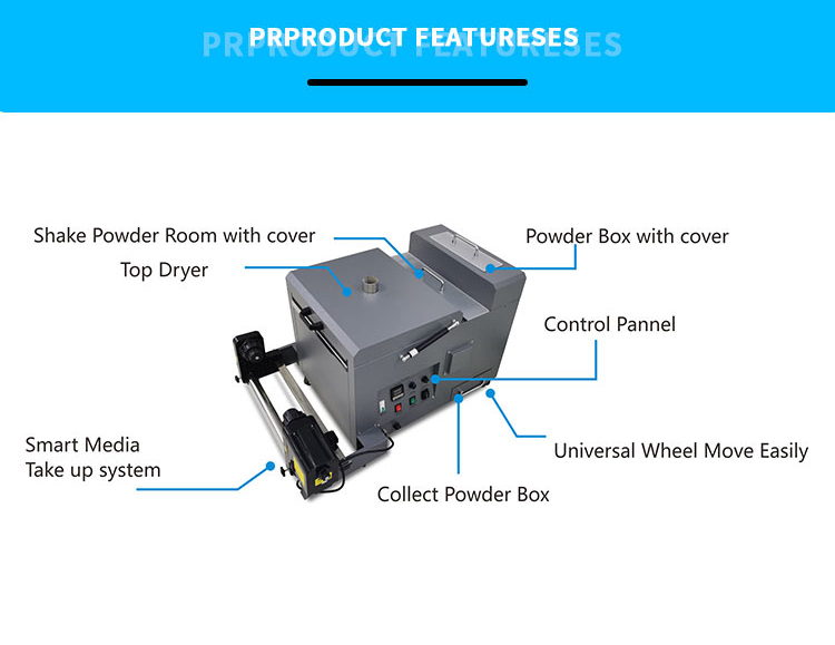 Deatail of A3 dtf shaker